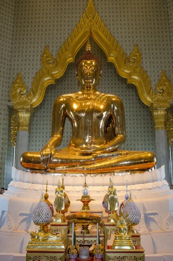 تصویر 75543  مجسمه طلایی بودا بانکوک