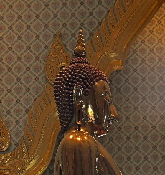 تصویر 75541  مجسمه طلایی بودا بانکوک