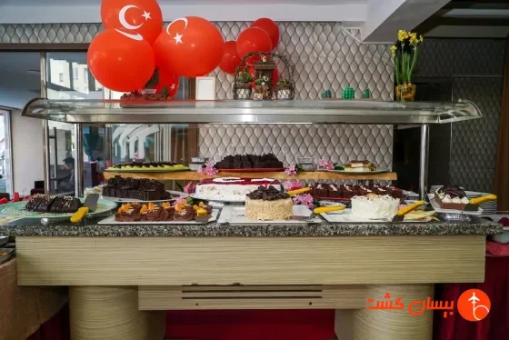 فضای رستورانی و صبحانه هتل لارا هادریانوس آنتالیا - تصویر 21