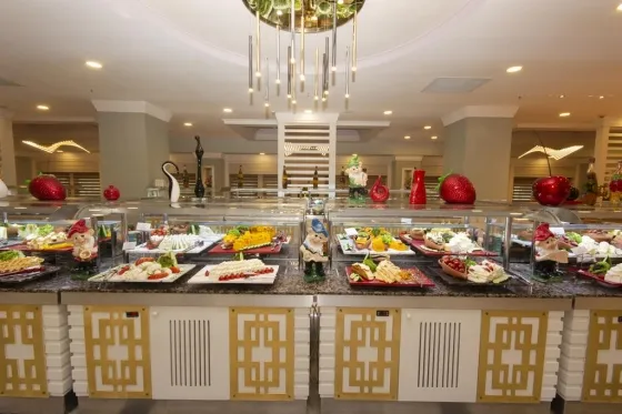 فضای رستورانی و صبحانه هتل اورنج کانتی کمر آنتالیا 83865