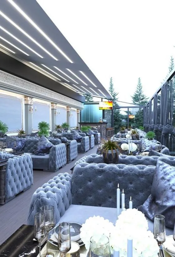 فضای بیرونی هتل گراند هتل باکو 3777