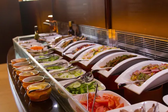 فضای رستورانی و صبحانه هتل آپارتمان های گلدن سندز دبی 195417