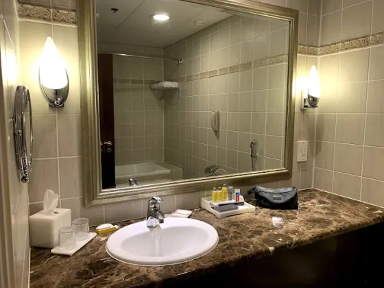 فضای اتاق های هتل آپارتمان های مارویت اکسکتیو دبی کریک  197387