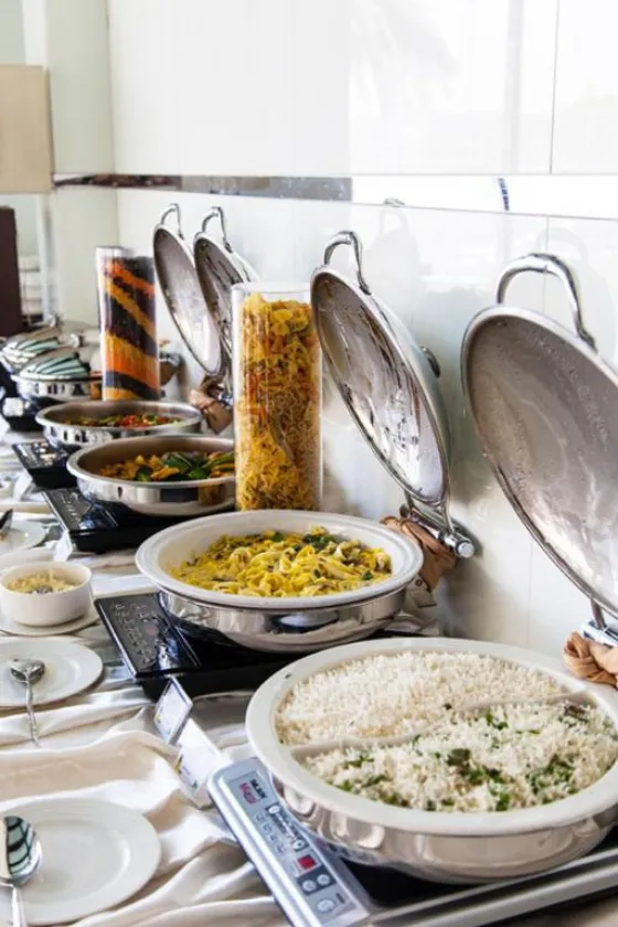 تصویر 100134 فضای رستورانی و صبحانه هتل آپارتمان پیرل پارک این الرقه دبی 