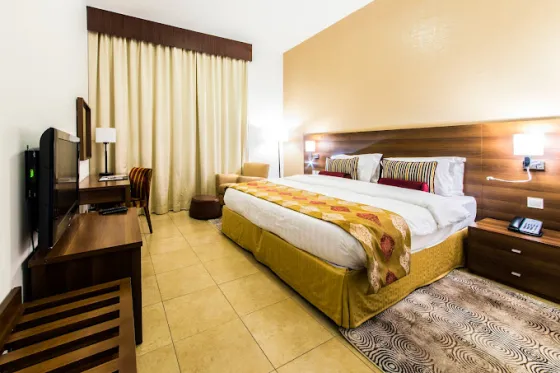 فضای اتاق های هتل آپارتمان النجوم دبی 197426