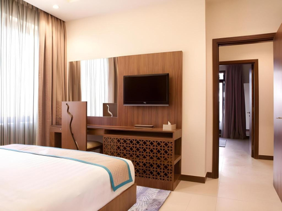 فضای اتاق های هتل آپارتمان های نون دبی 197566