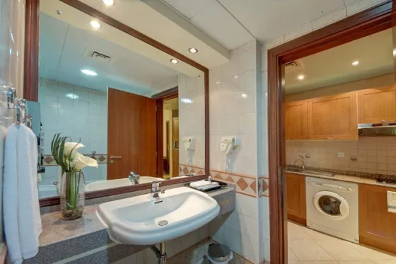 فضای اتاق های هتل آپارتمان بزرگ المنار دبی 196823