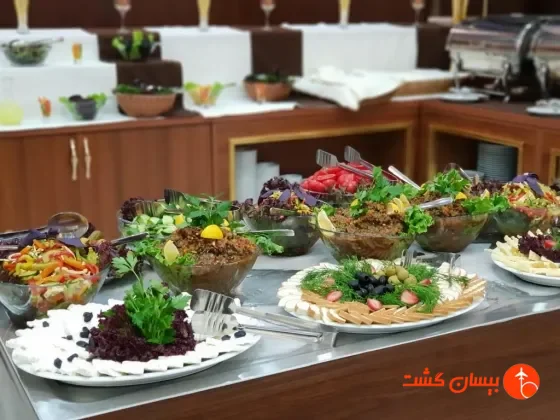 فضای رستورانی و صبحانه هتل اطلس باکو - تصویر 22