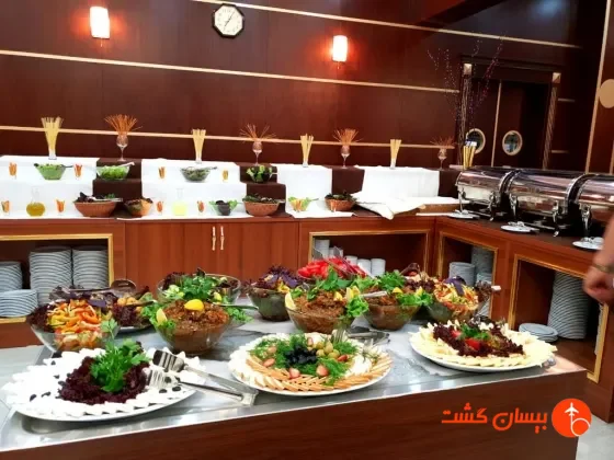 فضای رستورانی و صبحانه هتل اطلس باکو - تصویر 21