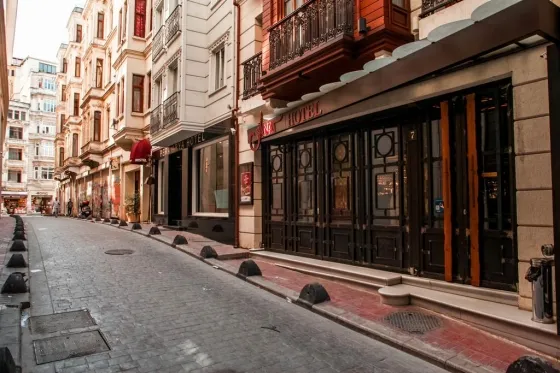 نمای بیرونی هتل سانات پرا استانبول 5479