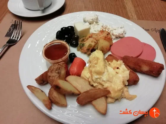 فضای رستورانی و صبحانه هتل دورا استانبول - تصویر 28