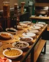 فضای رستورانی و صبحانه هتل سلام باکو 81866 100