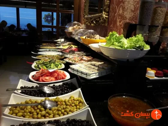 فضای رستورانی و صبحانه هتل گرند اونال استانبول - تصویر 15