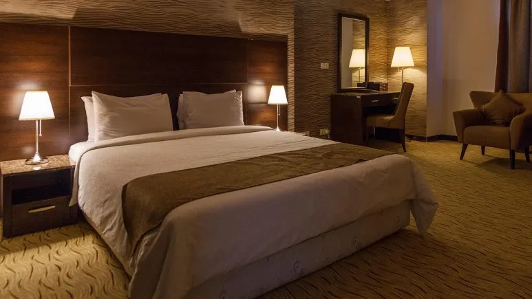 فضای اتاق های هتل صدف کیش 85927