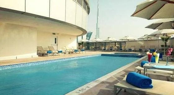 استخر هتل کارلتون داون تاون دبی 43486