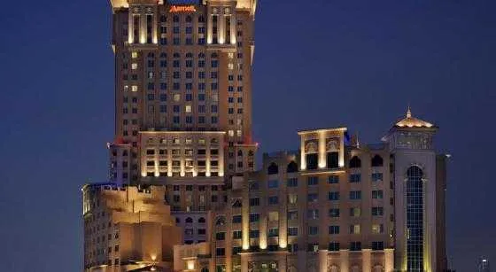 نمای بیرونی هتل ماریوت اکسکیوتیو دبی الجداف 43869