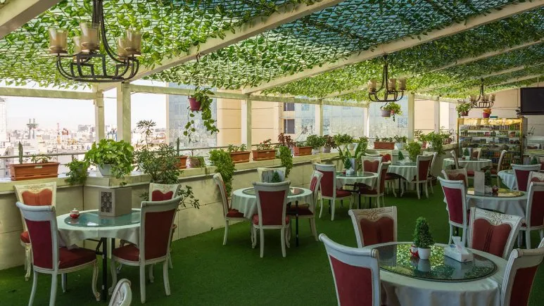 فضای رستورانی و صبحانه هتل الماس نوین مشهد 89195