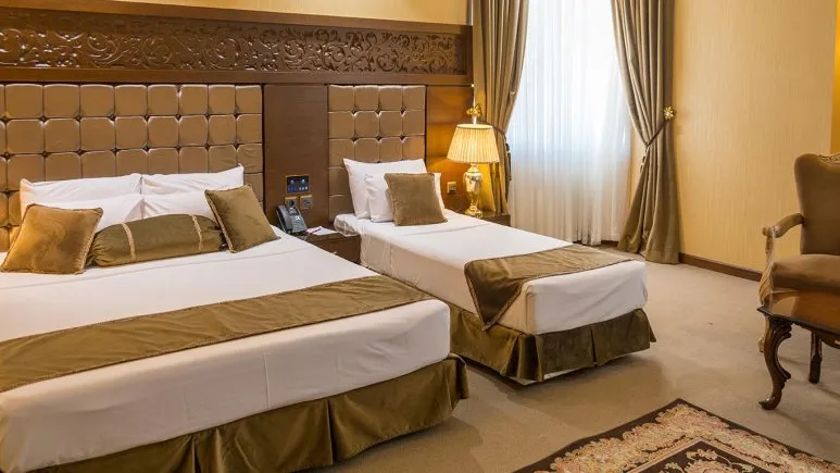 فضای اتاق های هتل الماس نوین مشهد 89202