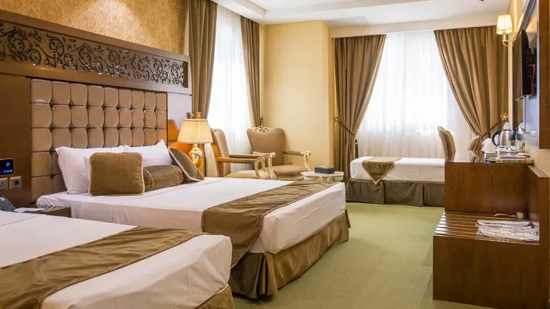 فضای اتاق های هتل الماس نوین مشهد 89204