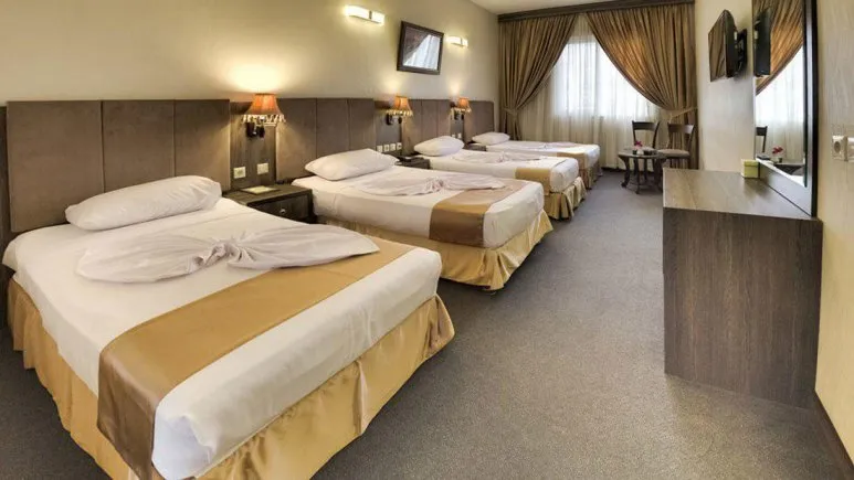 فضای اتاق های هتل کیانا مشهد 89127