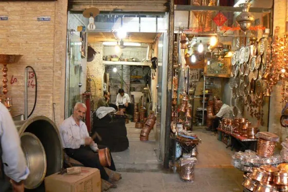 تصویر 91800  بازار مسگرها شیراز 