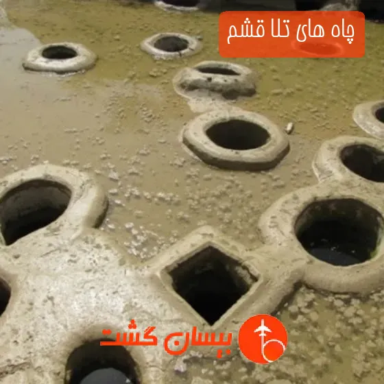 چاه های تلا قشم