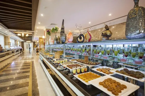 فضای رستورانی و صبحانه هتل کارمیر ریزورت کمر آنتالیا 98113