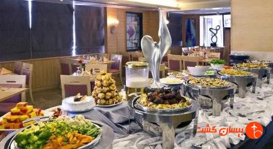 فضای رستورانی و صبحانه هتل لندمارک الرقه دبی - تصویر 10
