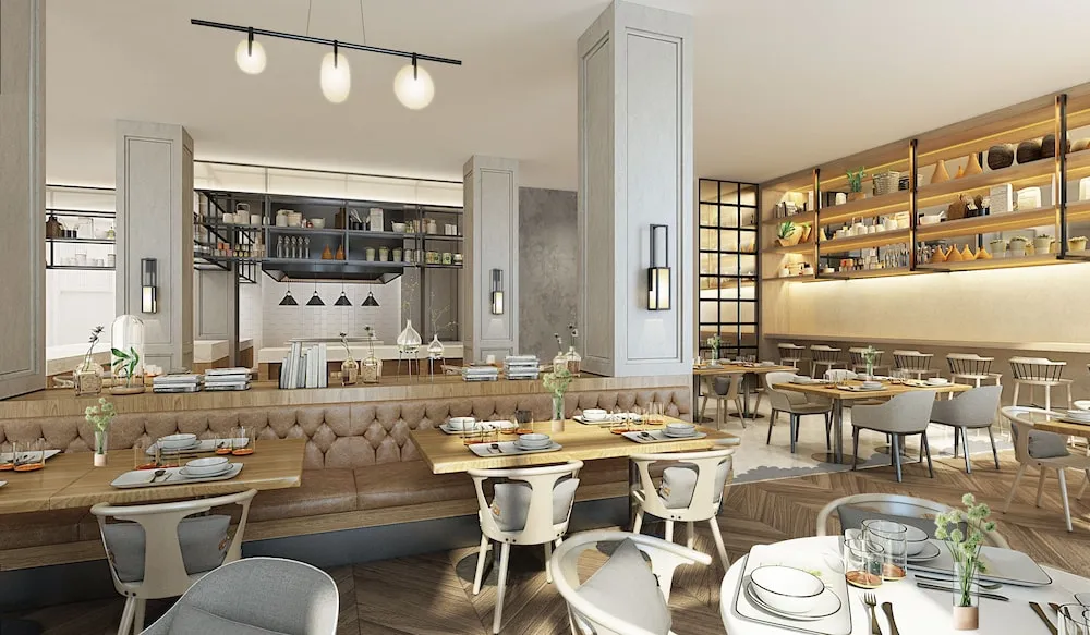 فضای رستورانی و صبحانه هتل ویدا حبتور پوینت دبی 132587