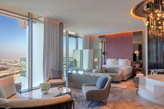 فضای اتاق های هتل آپارتمان اس ال اس رزیدنس دبی 195783