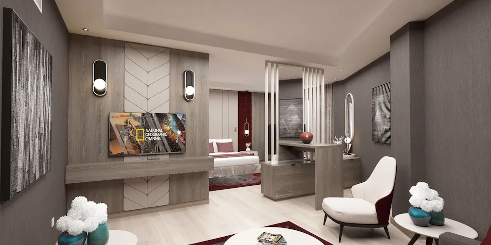 فضای اتاق های هتل اسیدنتال الجداف دبی 136705