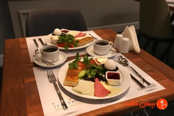 فضای رستورانی و صبحانه هتل دورا پرا استانبول - تصویر 26