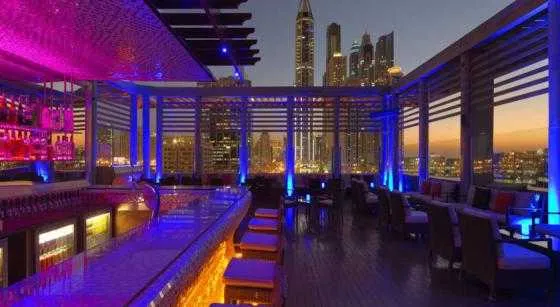 فضای بیرونی هتل رادیسن بلو - دبی مدیا سیتی   50960