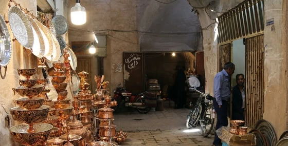 تصویر 152694  بازار مسگرها یزد 