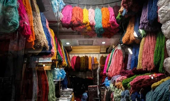 تصویر 153000 بازار رنگرزی یزد