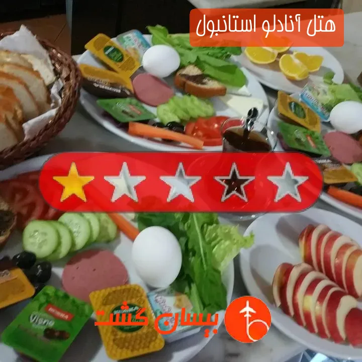 هتل تک ستاره آنادلو استانبول