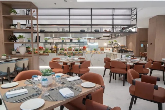 فضای رستورانی و صبحانه هتل امواج روتانا ، جمیرا بیچ دبی 196594