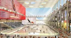 پیست اسکیت روی یخ دبی مال - Dubai Ice Rink