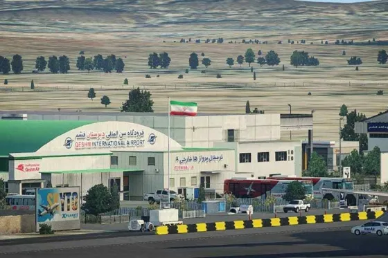 تصویر 190498  فرودگاه بین‌المللی قشم 
