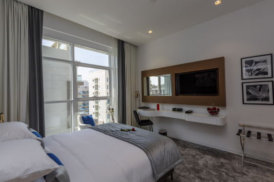 فضای اتاق های هتل رز اگزکیوتیو دبی 195610