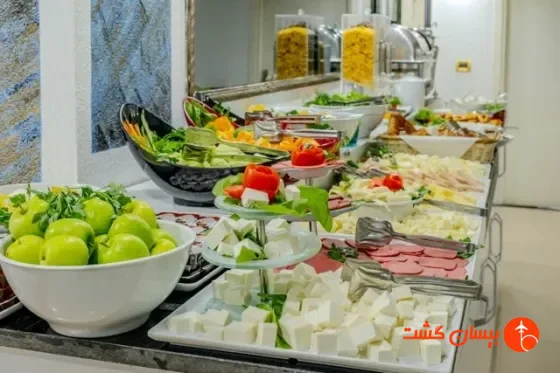فضای رستورانی و صبحانه هتل پیک استار استانبول - تصویر 12