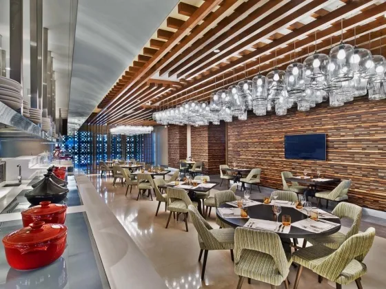 فضای رستورانی و صبحانه هتل وی هتل الحبتور دبی 54385