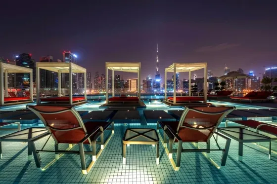 استخر هتل کانال سنترال دبی 54664