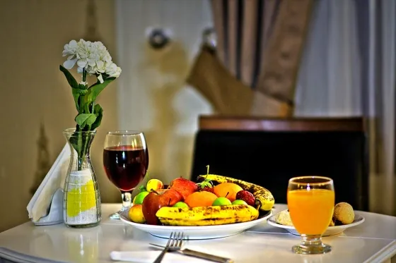 فضای رستورانی و صبحانه هتل کوئنتو تکسیم استانبول 1834