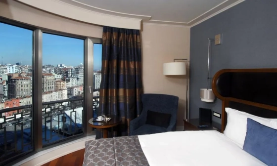 تصویر 55585 فضای اتاق های هتل تایتانیک سیتی تکسیم استانبول 