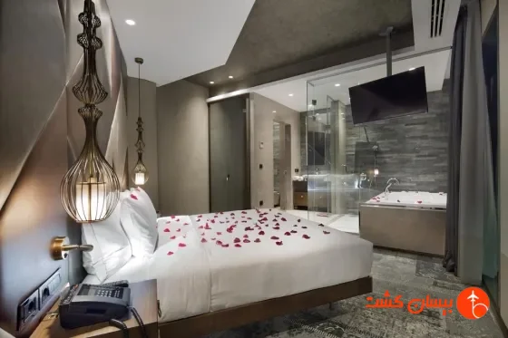 فضای اتاق های هتل دابل تری بای هیلتون پیاله پاشا استانبول - تصویر 22